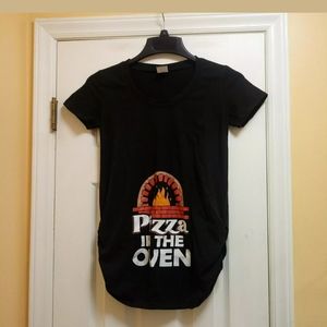 Silk Road Tees Size Small Maternity Shirt Black